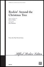 Rockin' Around the Christmas Tree Two-Part choral sheet music cover